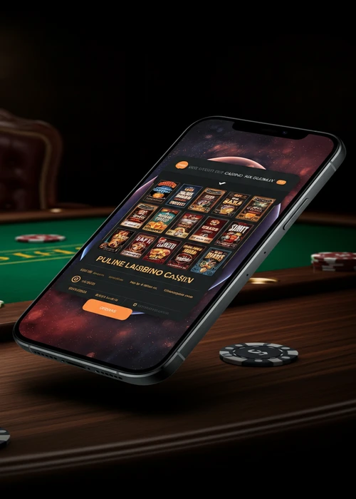 Uptown Pokies mobile casino interface, showing a popular pokie game optimized for smartphone and tablet play.